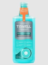 Ополаскиватель для полости рта, Tiswell (Тисвелл) 500 мл реминерализующий для укрепления ослабленной эмали и чувствительных зубов Нано пломба с 7 лет